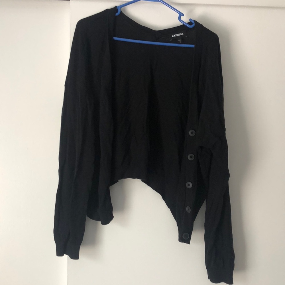 GU Express (M) Black Cardigan
